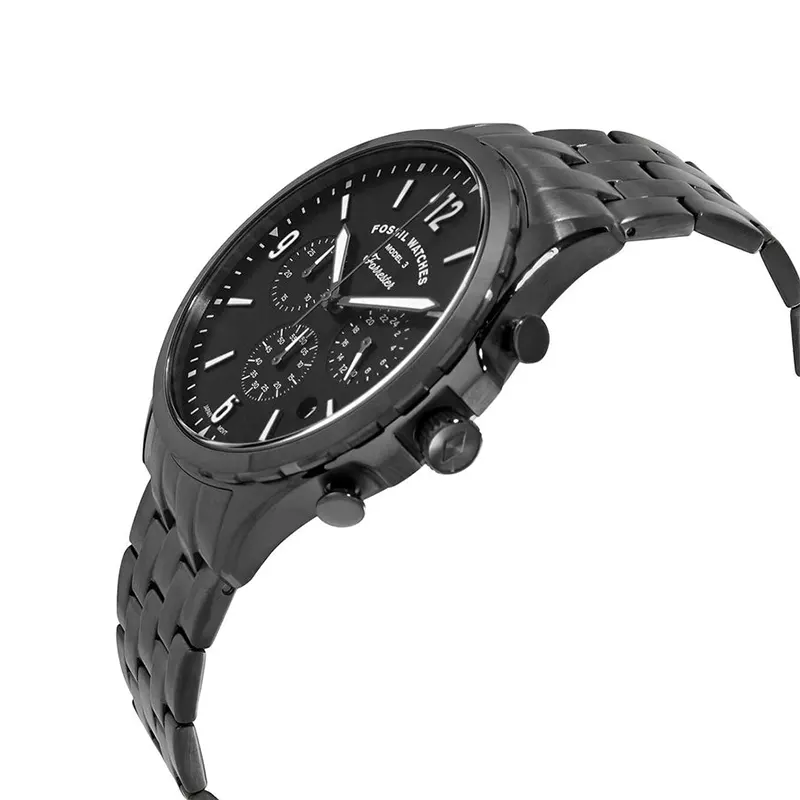 Fossil Forrester Chronograph Black Dial Men's Watch- FS5697